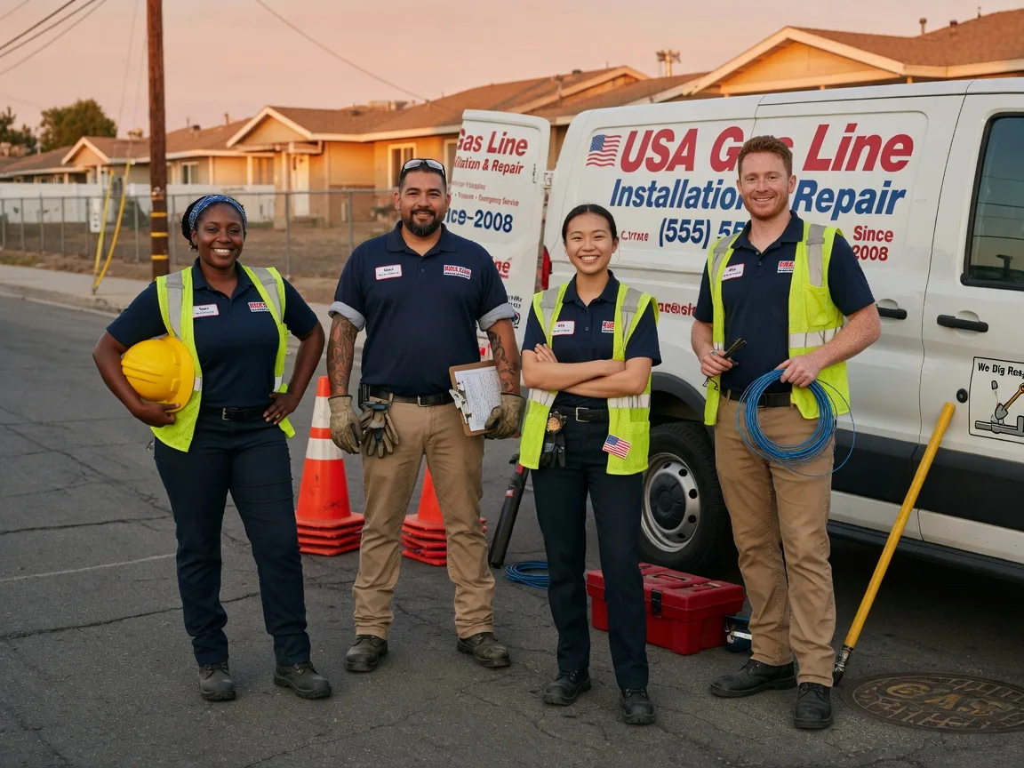 Gas Line Installation company in Wells, MN